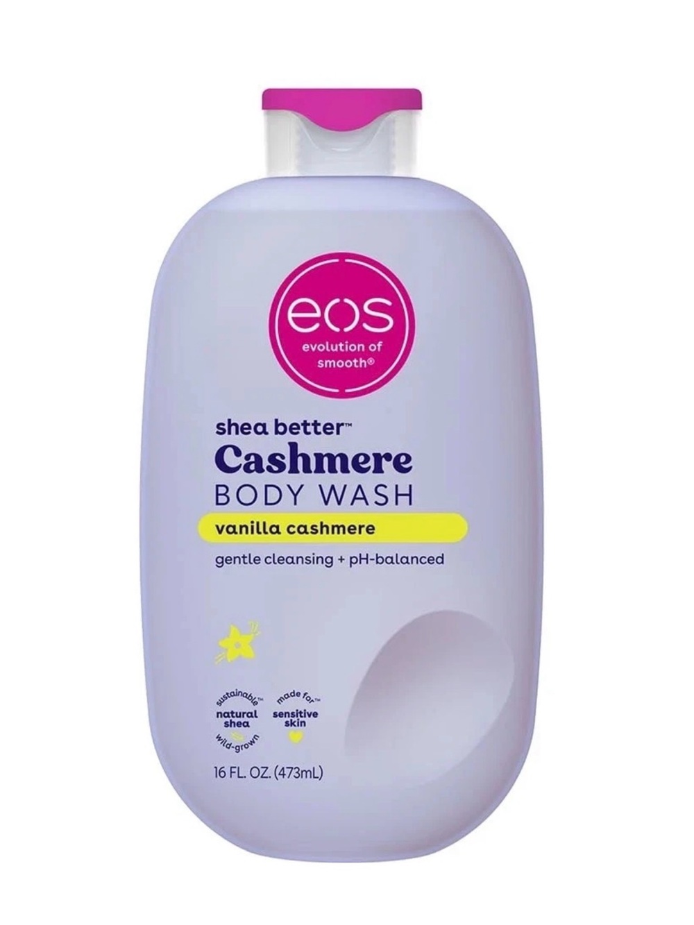 eos Cashmere Body Wash in Lavender Purple